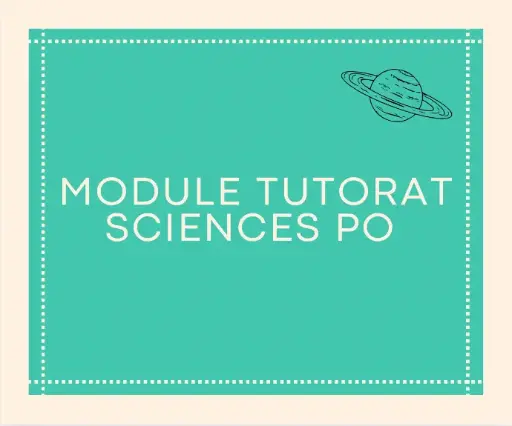 Module Tutorat Sciences Po Paris